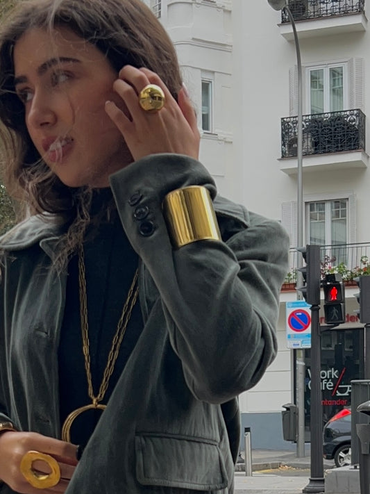 Brazalete Reflejo Oro