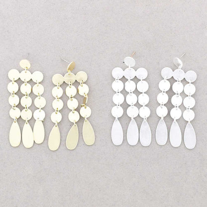 Pendientes Tulum Plata