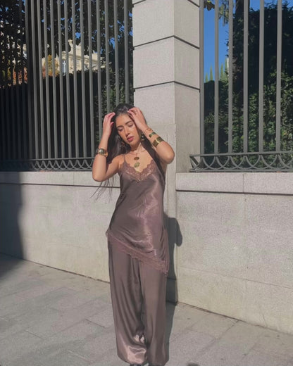 Conjunto Cascais marrón